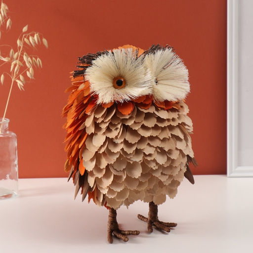 Фигурка «Сова пучеглазая», 20×19×30 см