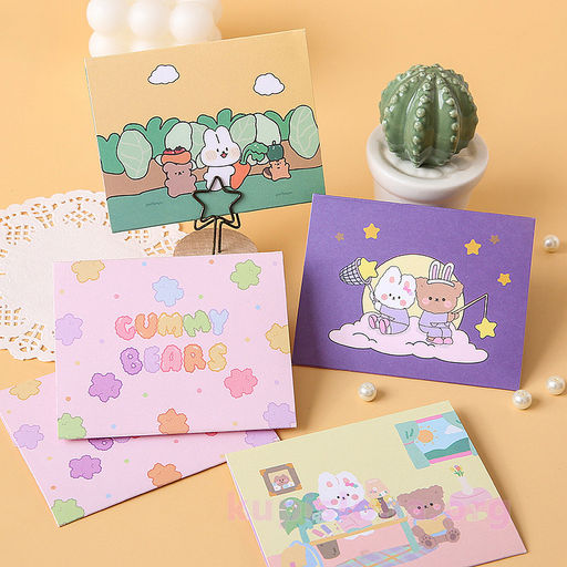 Открытка Bears and rabbit - Купи слона фото 3