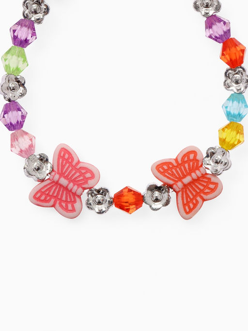 Цена за 2 шт. Браслет детский «Выбражулька» бабочки две, d=6 см МИКС