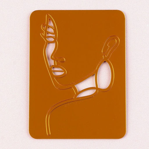 Украшение для торта Девушка с серьгой, цвет золото - Страна карнавалия фото 11