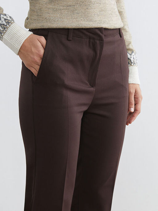 Y?ksek Bel Kad?n Cigarette Pantolon