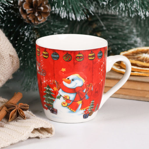 Кружка новогодняя 250 мл / X614 /уп 96/ микс - Галеонтрейд фото 2