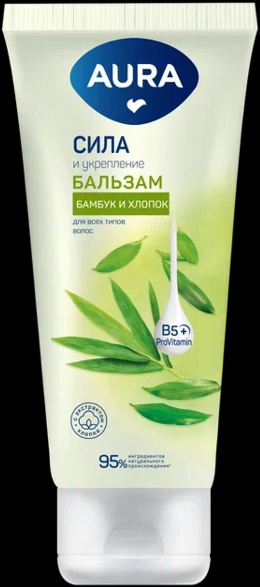 AURA д/волос бальзам туб.250мл Сила и укрепление