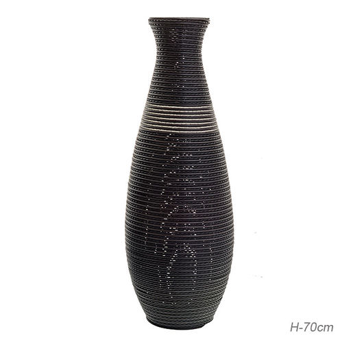 Ваза напольная 70 см Плетенка / 659-1 /уп 6/ - Галеонтрейд фото 6