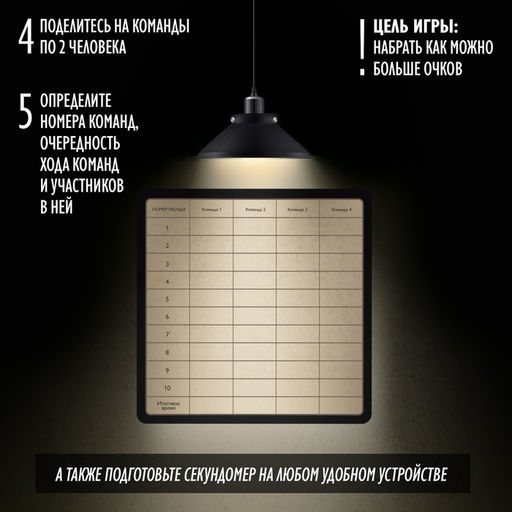 Настольная игра на объяснение слов Blackout, 120 карт, 12+ - Лас играс фото 3