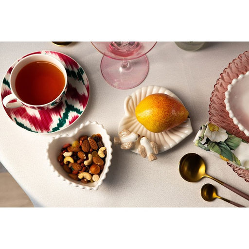 Соусник Magistro Сердце, 260 мл, d=11.5, фарфор, белый