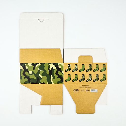 Коробкапенал С 23 Февраля!, 15 15 7 см - Дарите счастье фото 11