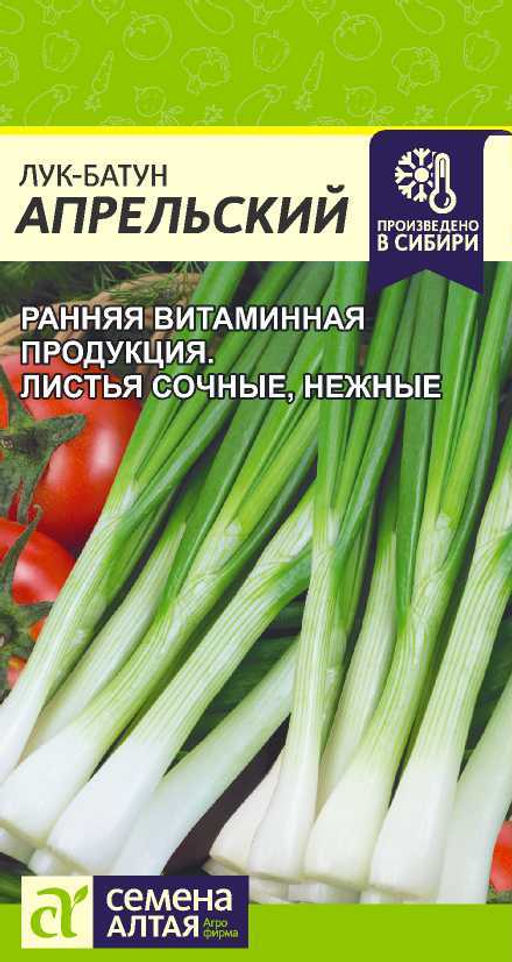 Лук Батун Апрельский/Сем Алт/цп 0,5 гр. (2029 / 4985)