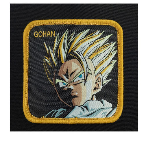 Бейсболка CAPSLAB арт. CL/DBZ/1/SUP Dragon Ball Gohan Saiyan (черный / рыжий)  фото 2