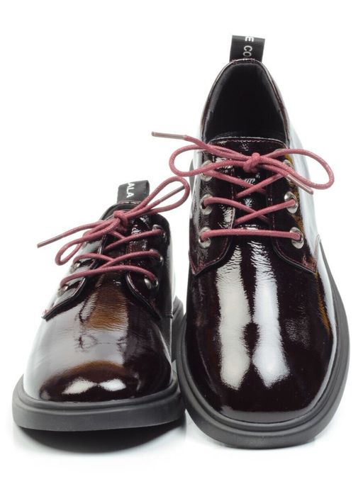 DCO36-2 WINE Полуботинки женские (натуральная кожа) - No name фото 14