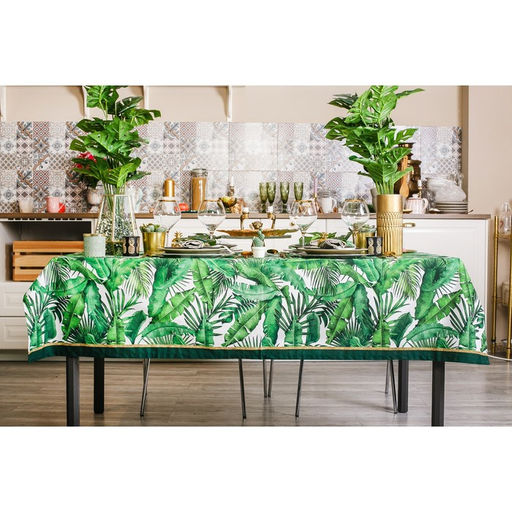 Скатерть Этель Тропики 110х147 см, 100% хлопок, саржа 190 гр/м2  фото 9