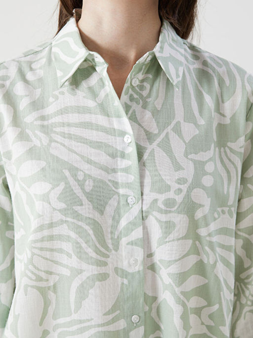 ?i?ekli Kad?n G?mlek Tunik