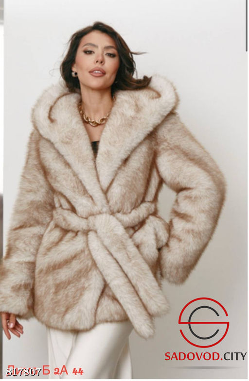 Шуба женская из искусственного меха