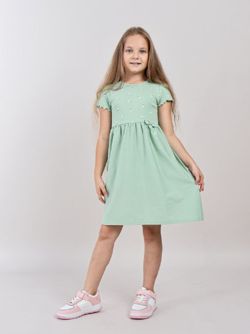 CRB wear / CWKG 63931-37 Платье для девочки,зеленый  фото 2