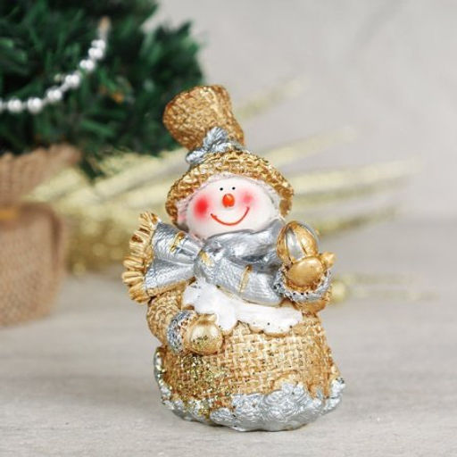 Фигурка Снеговичок 8 см / CHR007 /уп 3/384/Новый год - Галеонтрейд фото 4