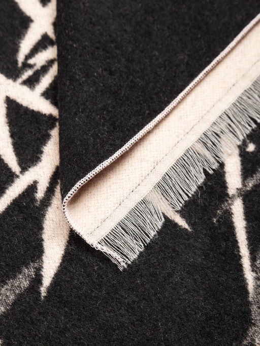 Палантин жен. виск+шерсть 60х180 LE33-906-05