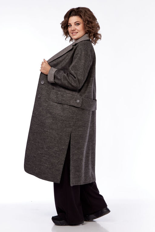 Пальто Diamant 2008 серый фото 2