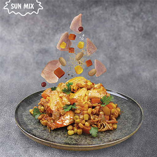 Индейка с овощами SUN MIX, 340г  фото 3