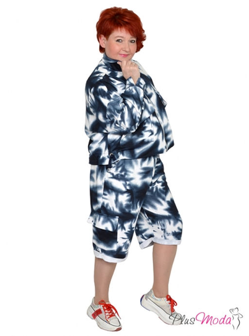 Толстовка Модель №1535 размеры 44-84 - Plusmoda фото 9