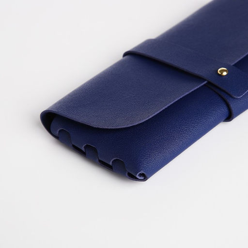 Футляр для очков на зацепке, 16.5 х 8.5 х 1 см, цвет синий - Simaland фото 3