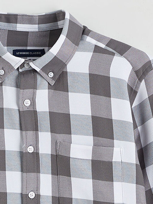 Regular Fit Ekose Erkek G?mlek