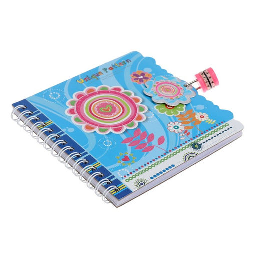 Записная книжка в подарочной коробке, на замочке, А6, 50 листов, линия Цветы, МИКС - Calligrata фото 6