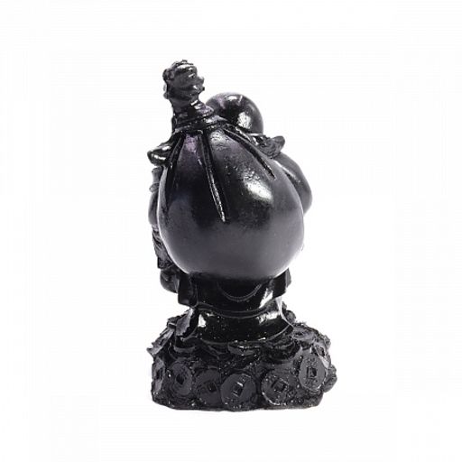 Фигурка Фен Шуй Хотей с мешком на монетах наделяет людей успехом и везением в бизнесе 16см-11см