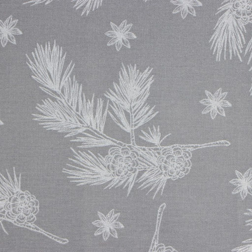 Полотенце новогоднее Этель Серебряные ветки, 40х73 см, саржа 190 г/м2  фото 3