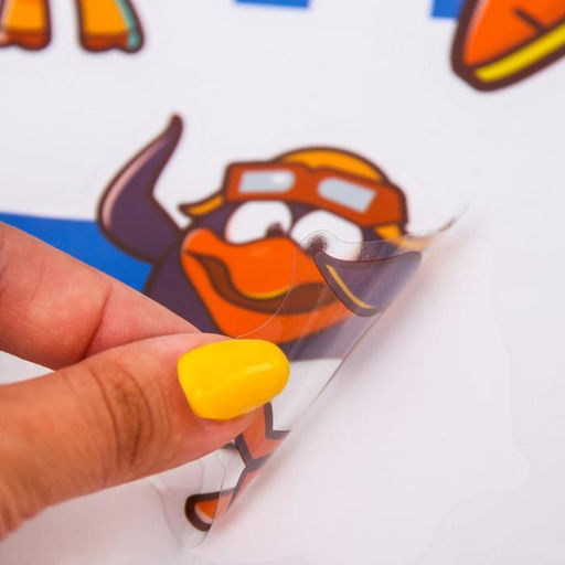 Наклейка - алфавит, Смешарики