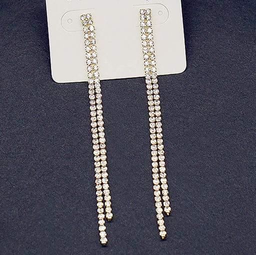 Серьги длинные на гвоздиках арт. 13 2510 (id 271089)