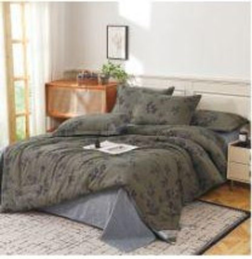 КПБ с одеялом простыней и наволочками KOLOCO 33-78 КОРИЧНЕВЫЙ