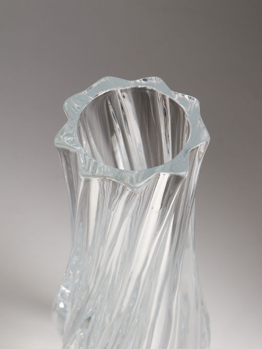 Ваза стекло настольная "Бьорг" 24,5х9 см, прозрачный