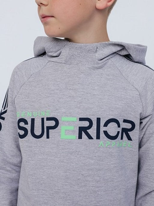CRB wear / CWJB 90111-11 Комплект для мальчика (толстовка, брюки),светло-серый меланж/Ex.Cherubino