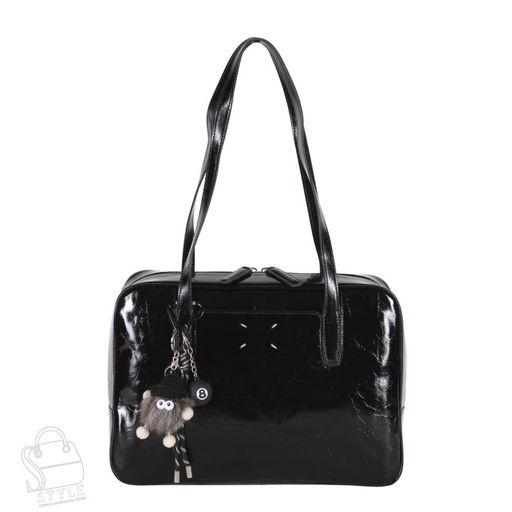 Сумка женская кожаная 2873VG black Vitelli Grassi  в Новосибирске