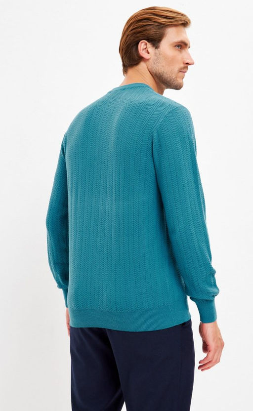Джемпер F221-15-537 l.turquoise - Fine joyce фото 7