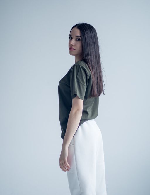 ВЫСОКОЕ КАЧЕСТВО Футболка базовая 95% ХЛОПОК - Knitka wear фото 4