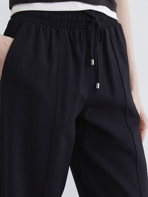 Beli Lastikli Geni? Pa?a Kad?n Pantolon