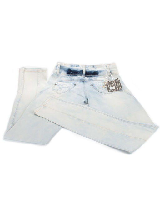 X729 LT. BLUE Джинсы женские - Fashion фото 4