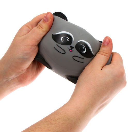 Антистресс сквиш мялка «Енот», с пастой, в пакете