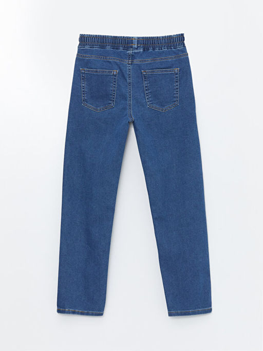 Slim Fit Beli Lastikli Erkek ?ocuk Jean Pantolon - Waikiki фото 2