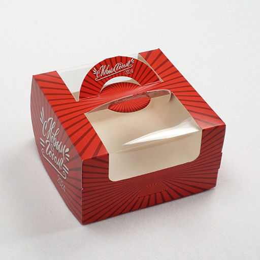 S-CHIEF CBC-007 Коробка для мини-торта 14 x 14 x 8 см фото 4