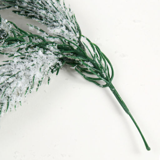 Гирлянда из елочных веток искусственная 180 см / SDTT8006 /уп 100/снег - Галеонтрейд фото 5