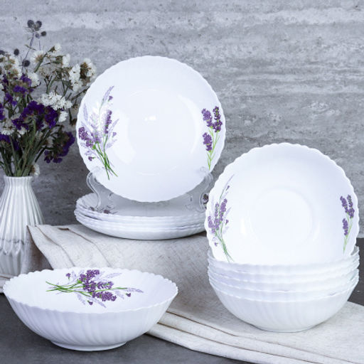 Столовый набор 13 предметов / 13/7578 (7131-3) /уп 2/ Букет лаванды - ГалеонТрейд фото 2