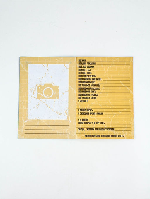 Подарочный набор. анкета для мальчиков А5, 16 л., ручка 23 Февраля - Artfox фото 10