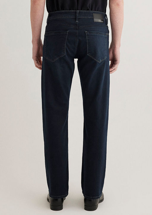 Hunter Mavi Black Golgeli Murekkep Mavi Jean Pantolon  фото 5