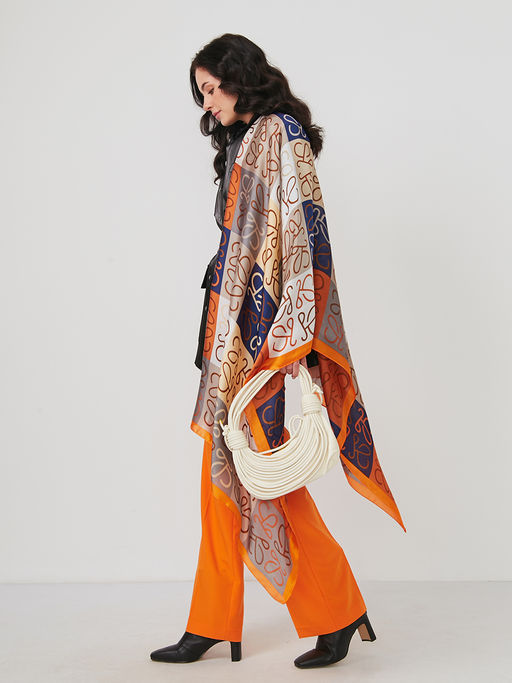 Большой, мягкий, тонкий и очень нежный двусторонний палантин - Tantino фото 4