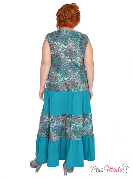 Платье Модель №1219 размеры 44-84 - Plusmoda фото 6