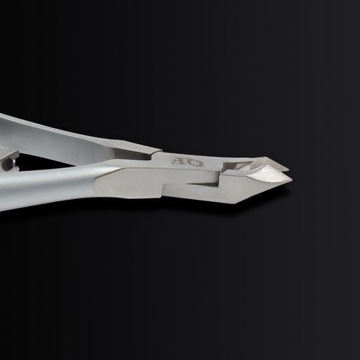 Кусачки маникюрные для кутикулы «Премиум сатин», матовые, двойная пружина, 12 см, длина лезвия-6 мм