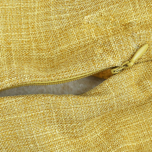 Наволочка декоративная 32х50см Пуговицы горчичный, 2-х сторонняя, искусственная ткань, подкладка-флизелин, на молнии (Китай) - Домашняя мода фото 14