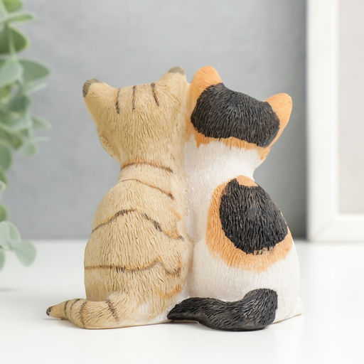 Фигурка полистоун «Котятки-малыши», 8.5×6×8 см